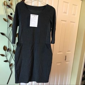 Gray Woman’s Dress